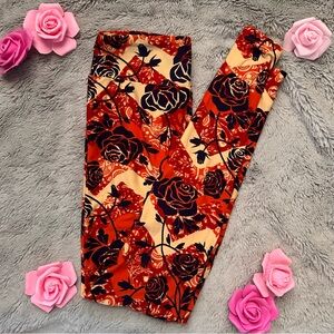 LuLaRoe Rare Rose OneSize Leggings